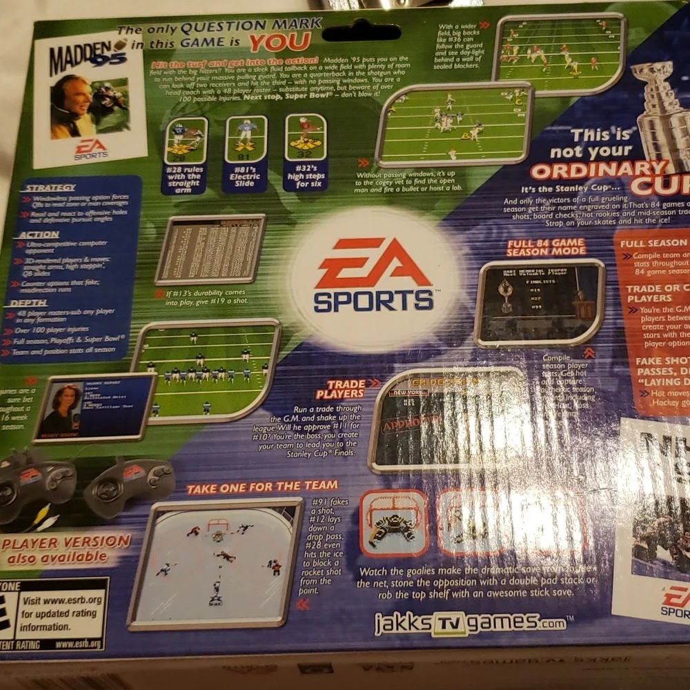 Plug in and play sports games